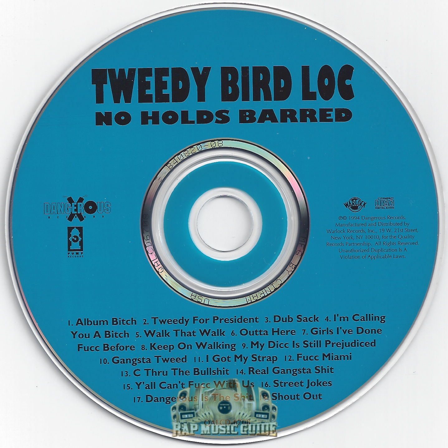 Tweedy Bird Loc - No Holds Barred: CD | Rap Music Guide